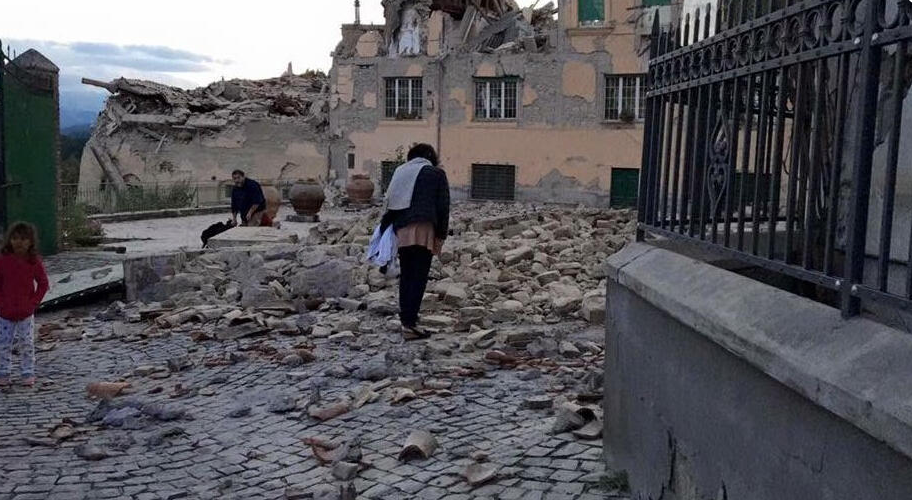 直播|意大利6.1级强震致城镇夷为平地 有人被困