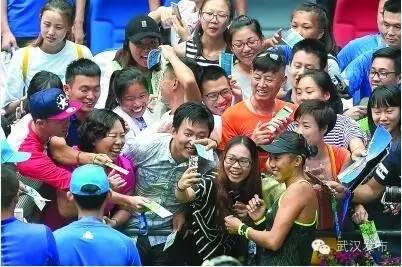 N聚焦武汉网球公开赛 盛赞赛事设施不亚于四大满贯