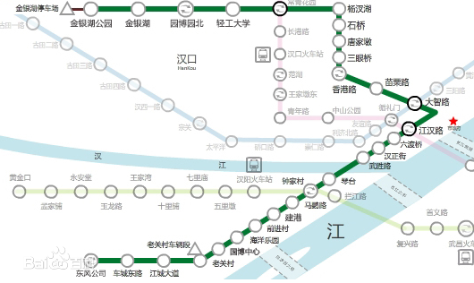 本月底武汉地铁6号线开通 现代交通穿行百年老