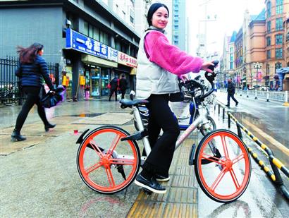 共享单车来汉:手机扫码即可骑走 半小时花1元