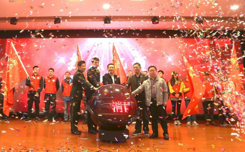 宜昌市启动119消防宣传月 消防宣传快递联盟
