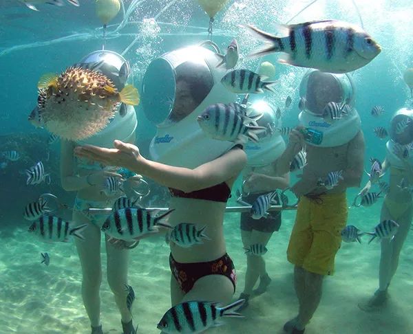 中国游客在泰国玩海底漫步溺亡,网友讲述类似