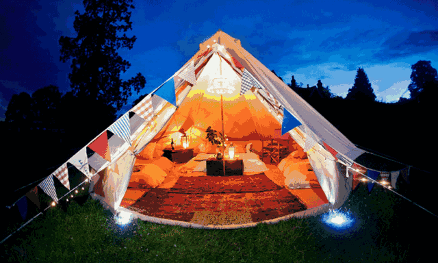 帐篷、音乐、篝火、星空……你想要的理想假期，就在保康横冲！