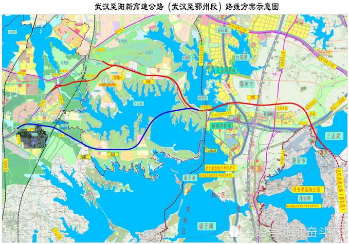 武汉至阳新高速公路今日开工 计划2020年建成图片